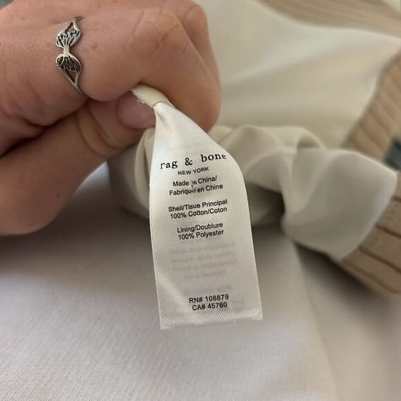 Rag and Bone Tan Striped Vanessa Vest - Picture 6 of 6